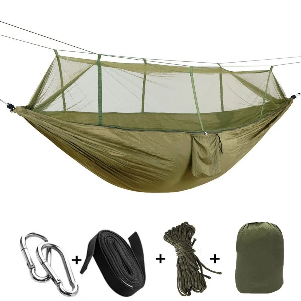 Anti-Mosquito Hammock Green