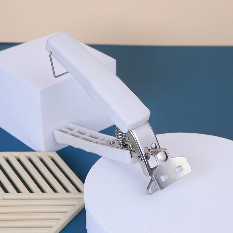 Anti-Scald Non-Slip Plate Clamp Grey