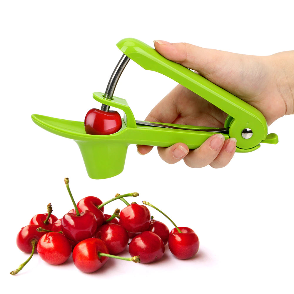 Cherry Pit Remover Green
