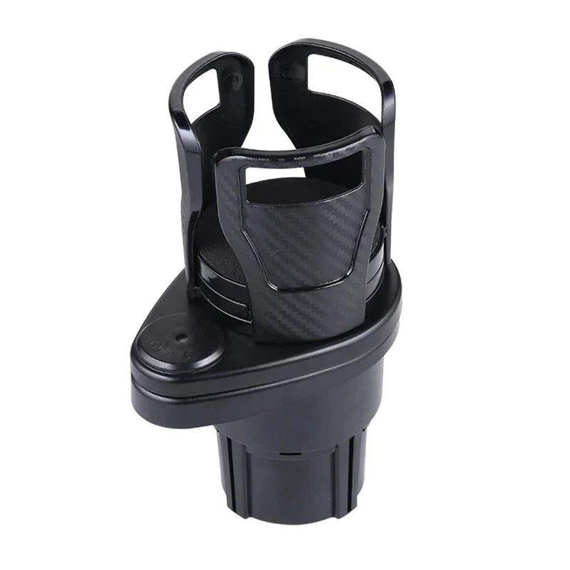 Double Car Cup Holder Carbon Fiber