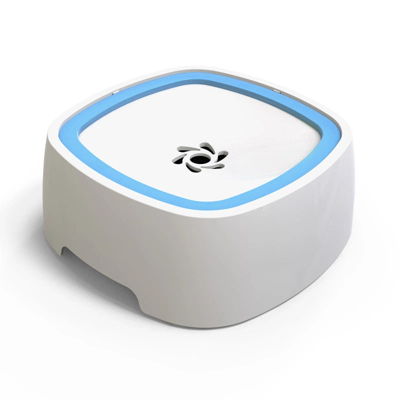 Floating Splash-Proof Pet Bowl Blue