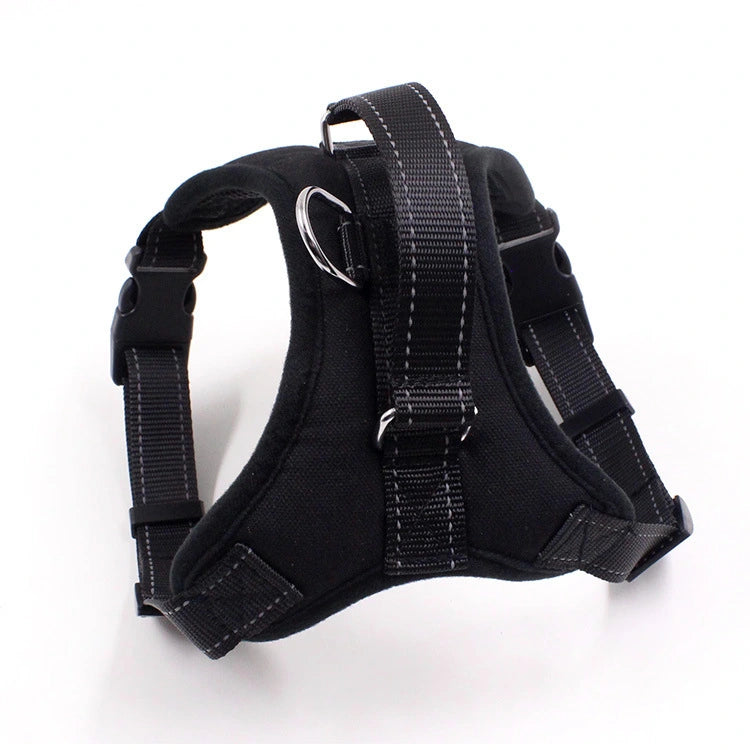 Pet Dog Chest Harness Black