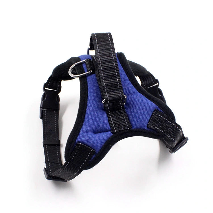 Pet Dog Chest Harness Blue