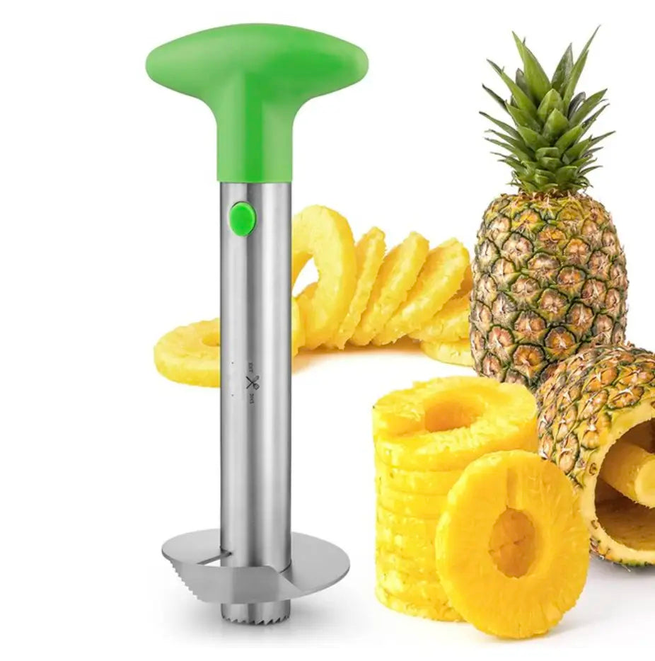 Pineapple Spiral Slicer Green