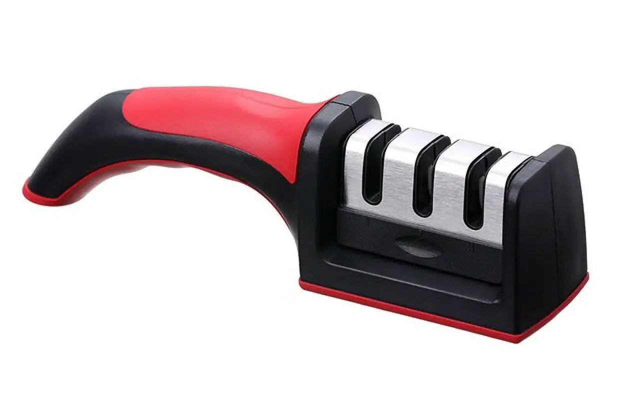 Professional Handheld Knife Sharpener Red