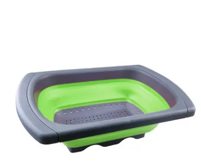 Progressive Collapsible Colander Green