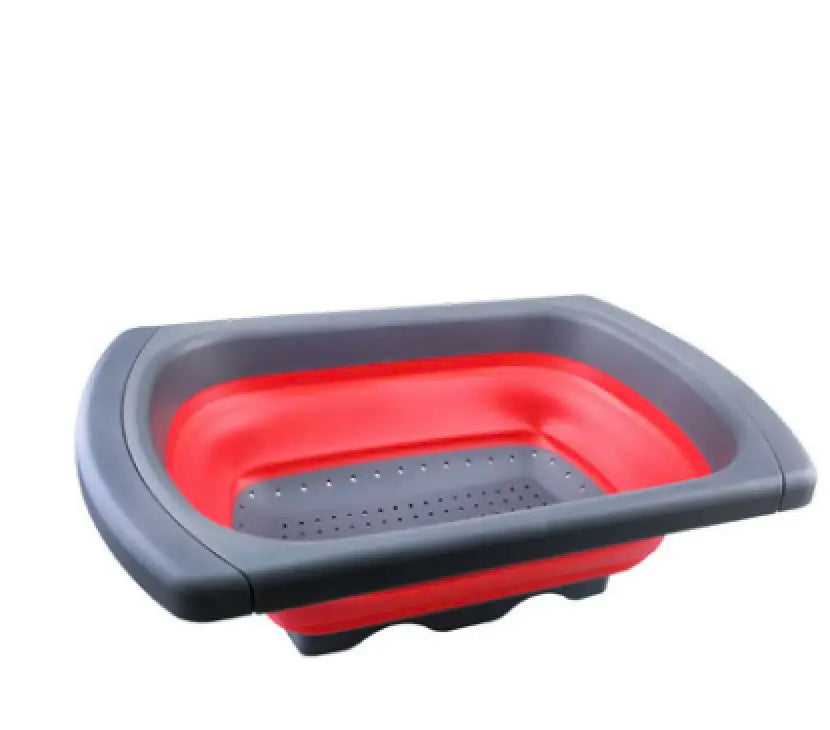 Progressive Collapsible Colander Red