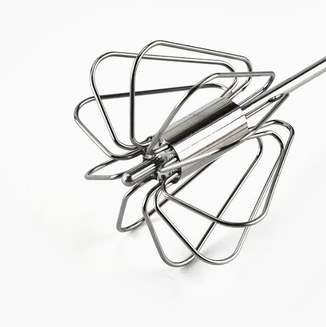 Semi-Automatic Stainless-Steel Whisk