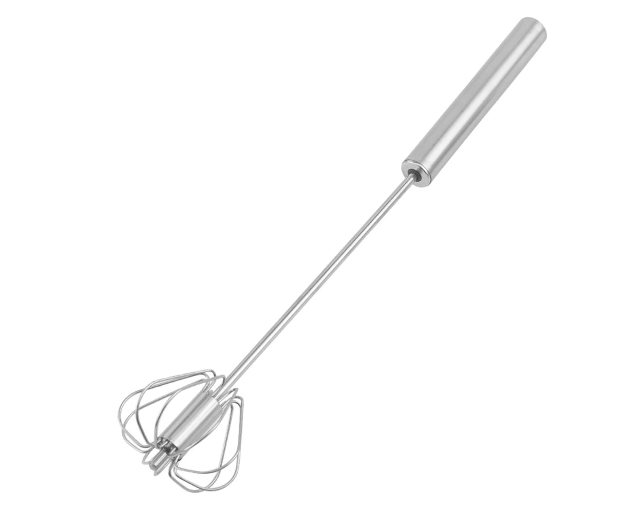 Semi-Automatic Stainless-Steel Whisk
