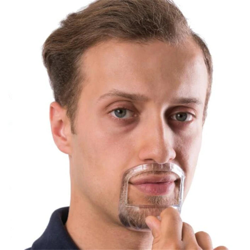 Transparent Goatee Styler